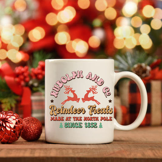 Reindeer Treats Coffee Mug
