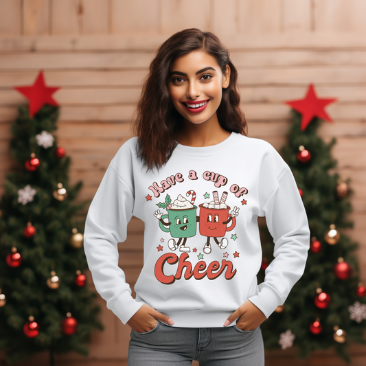 Cup of Cheer Christmas Sweatshirt