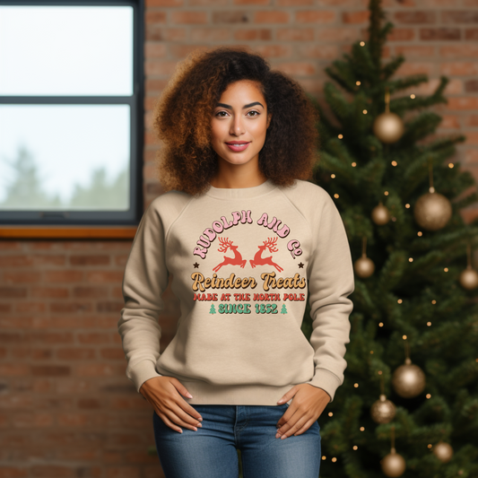 Reindeer Treats Christmas Sweatshirt