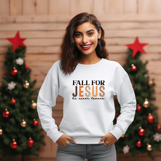 Fall For Jesus Sweatshirt