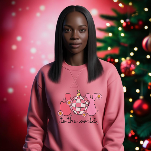 Joy To The World Christmas Sweatshirt