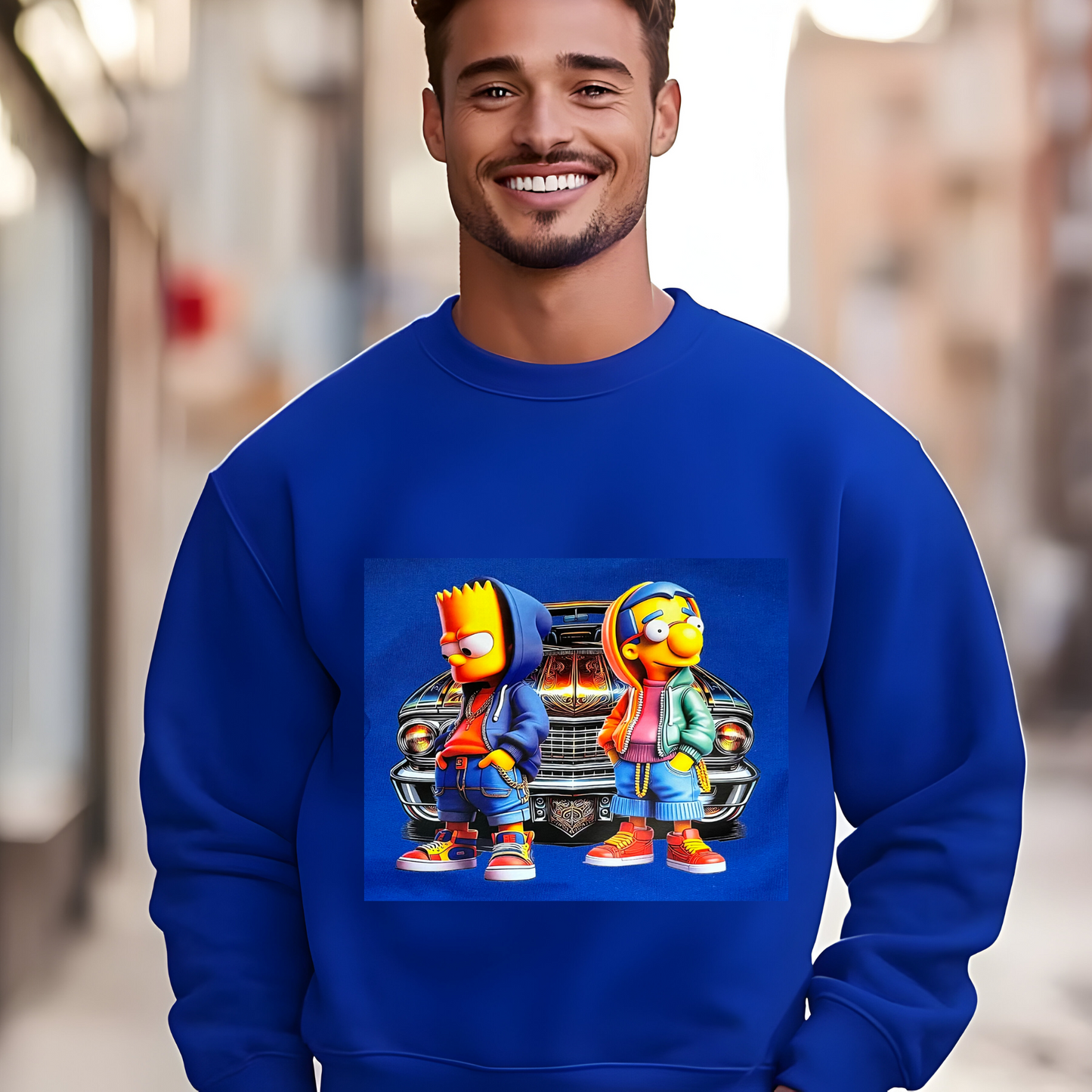 Bart & Millhouse Character Sweatshirt