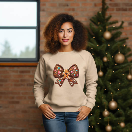 Chocolate Gingerbread Christmas Sweatshirt