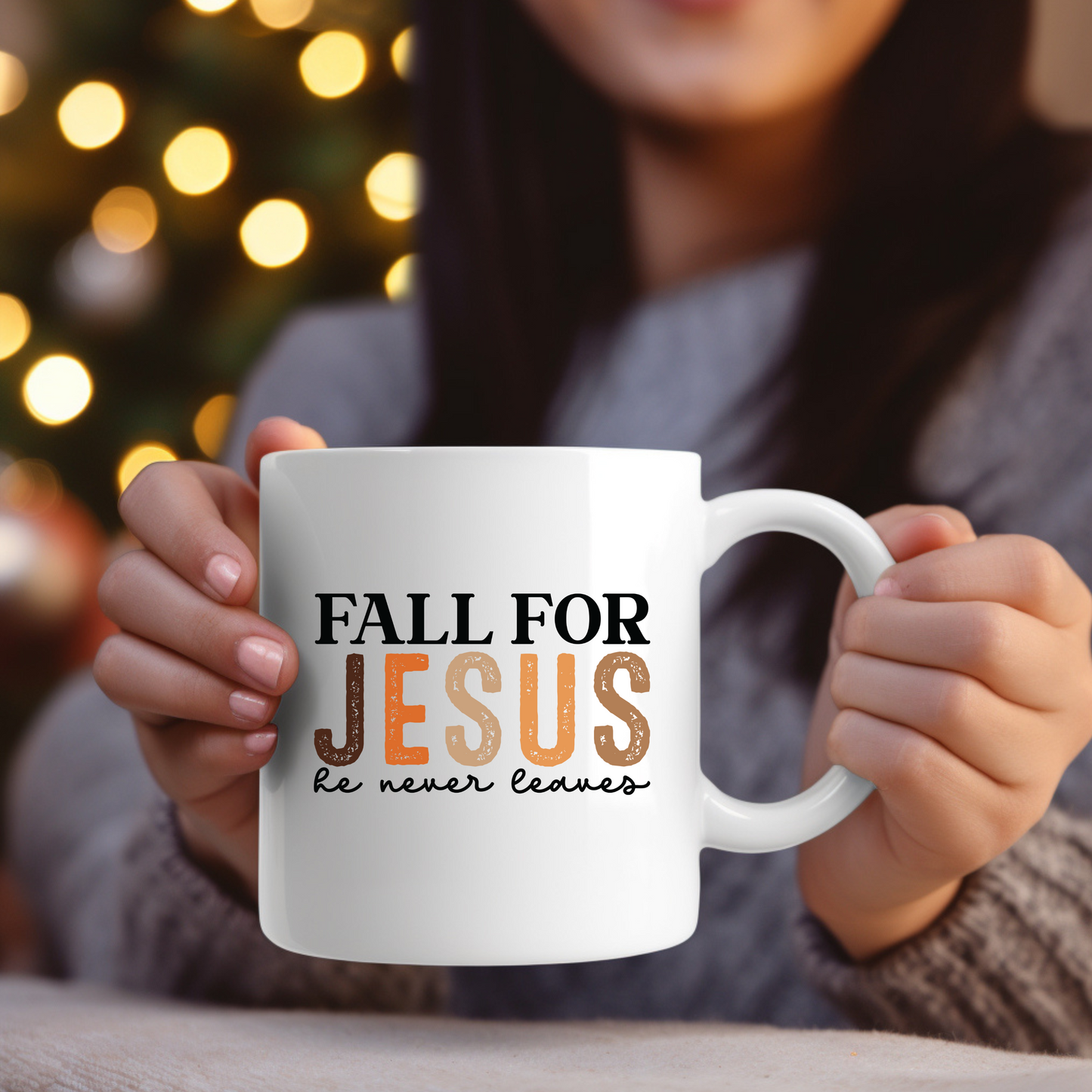 Fall for Jesus Coffee Mug