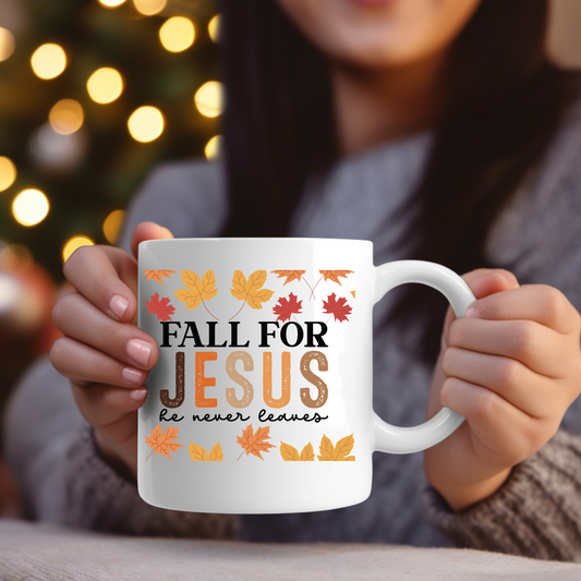 Fall for Jesus Coffee Mug