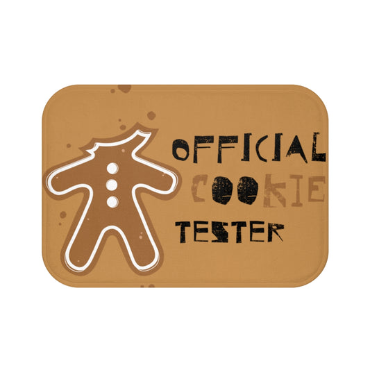 Bath Mat "Official Cookie Tester"