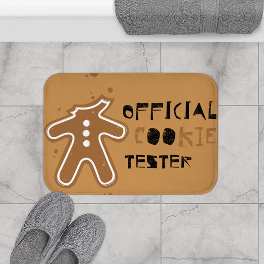 Bath Mat "Official Cookie Tester"