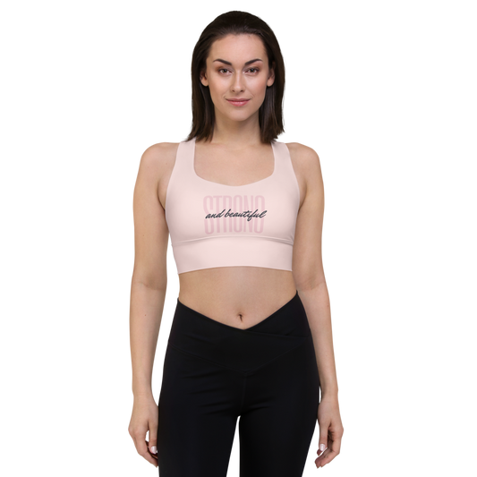 Sports Bra "Strong and Beautiful"