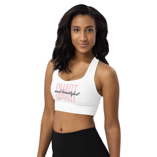 Sports Bra "Smart and Beautiful"