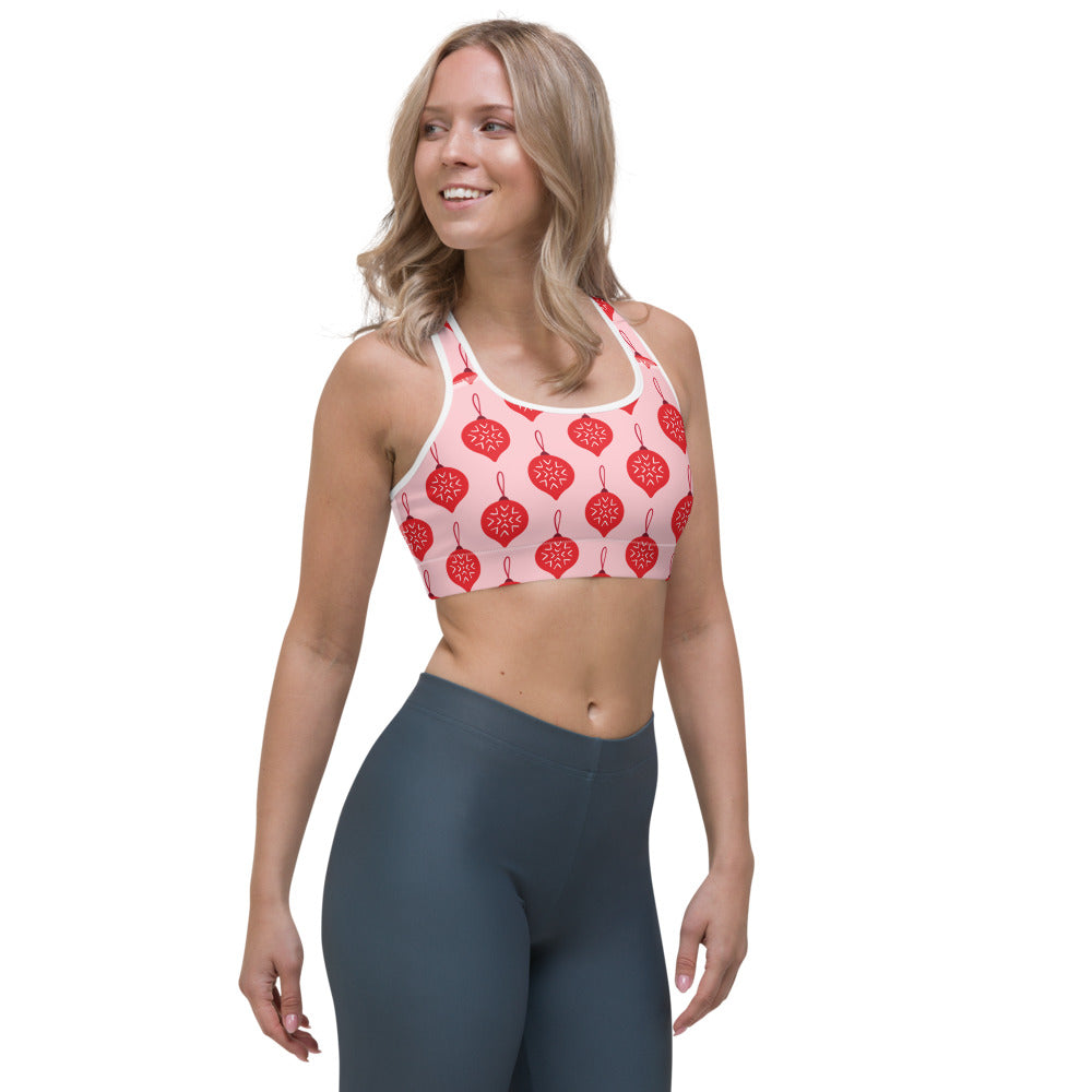 Sports bra "Jingle Bells"