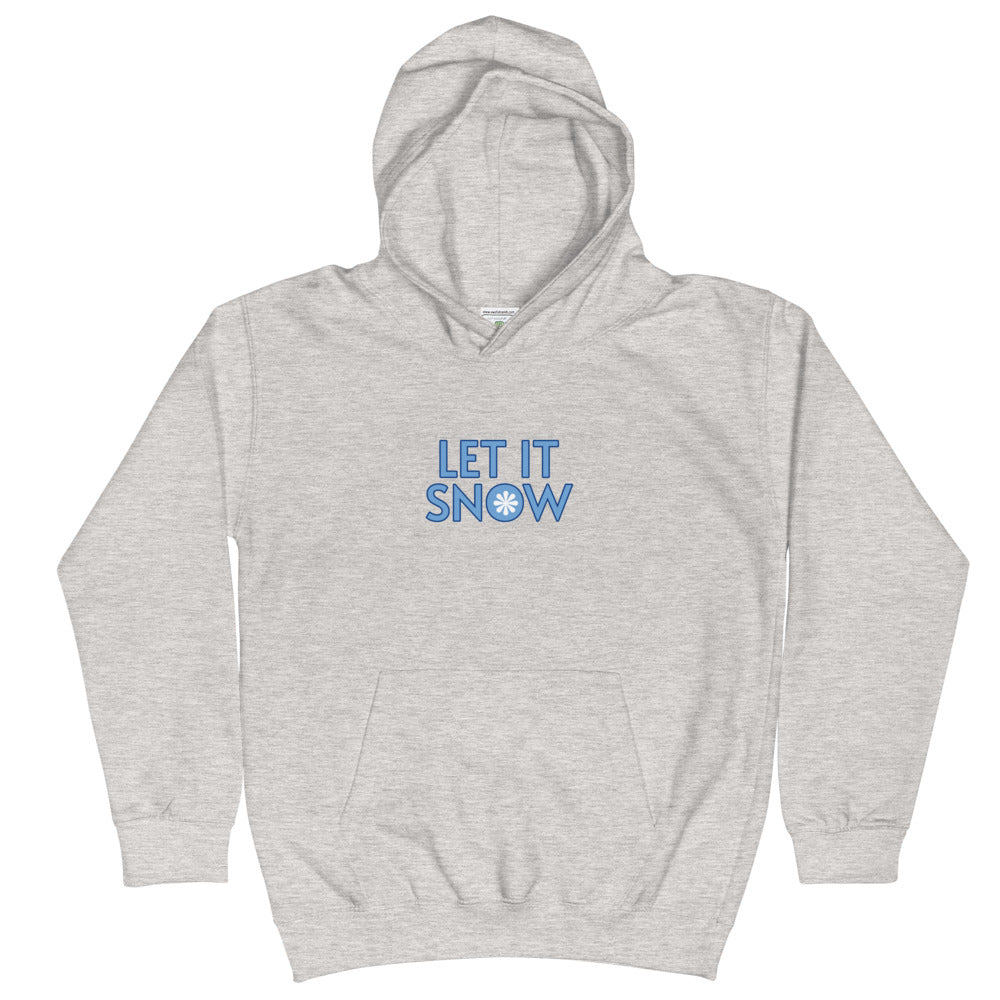 Kids Hoodie "Let It Snow'